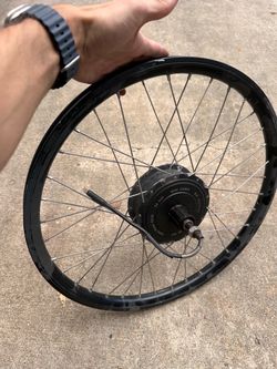 24 inch 500 watt ebike rear wheel