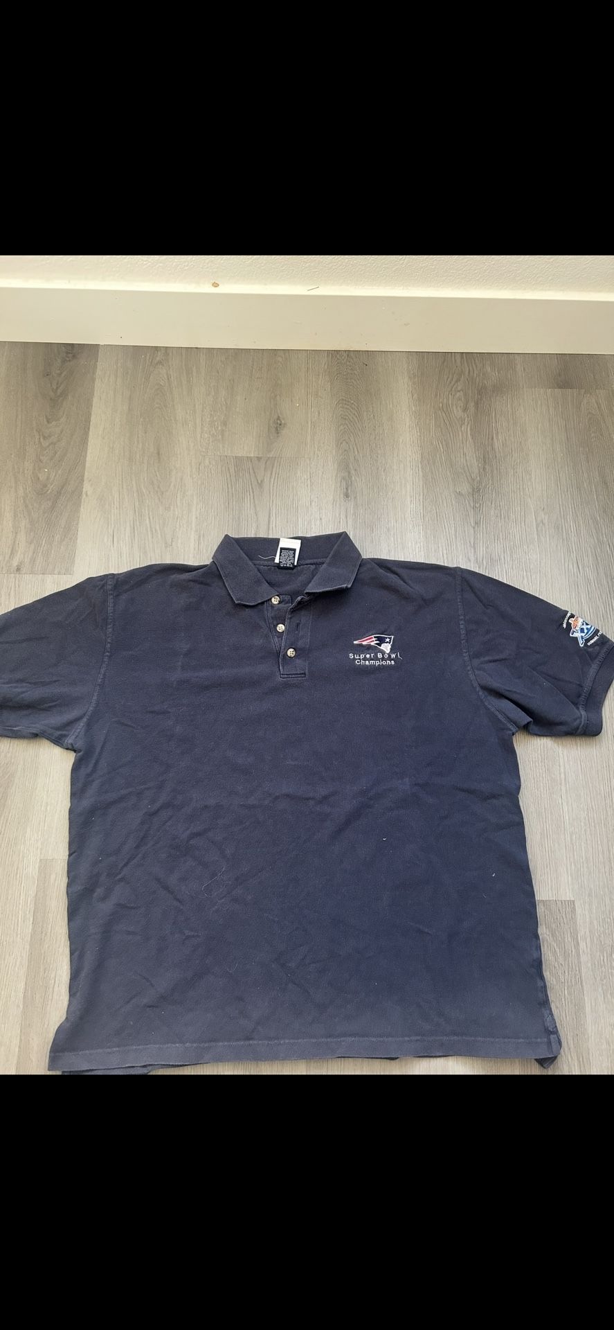 2005 New England Patriots Super Bowl XXXIX Shirt Size XL