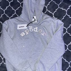 Sp5der VVS Hoodie (Heather Grey)