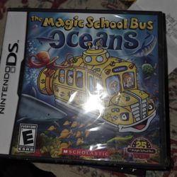 Nintendo DS game called "The Magic School Bus Oceans
