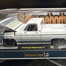 🔥M2 Machines Squarebody 1:24 1975 Chevy Cheyenne Super 10 Limited Edition🔥
