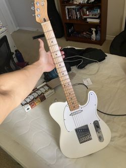 Fender Standard Telecaster – Made in Mexico 2004 – Pearl White, Maple Neck, Hipshot Bridge