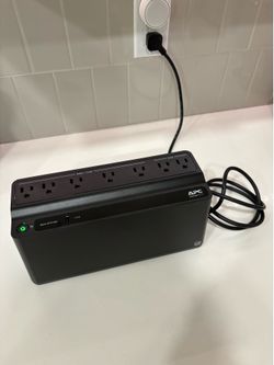 APC UPS Battery Backup for Power Outages (BE600M1)