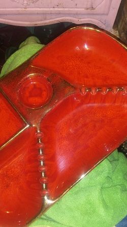 Stamped vintage ashtray CALI. ORIG.319 MADE IN U.S.A