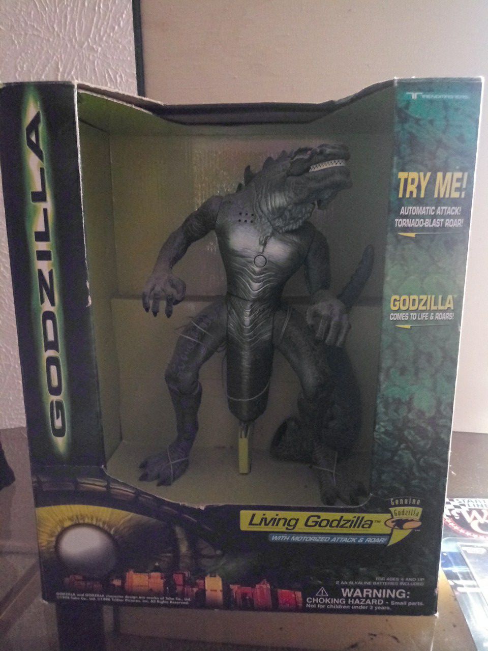 Rare Godzilla action figure collectible