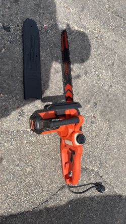 Black & Decker chainsaw