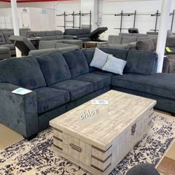 
■ASK DISCOUNT COUPON💫  sofa Couch Loveseat Living room set sleeper recliner daybed futon ■altar Slate Gray Raf Or Laf  Sleeper Sectional 