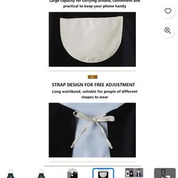 water-resistant apron