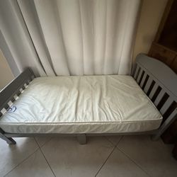 Toddler Bed + Mattress 