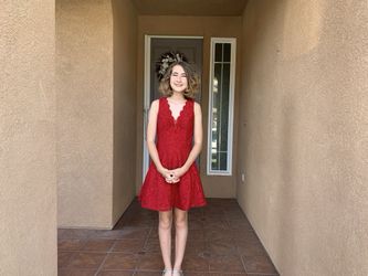 Red Cocktail Dress