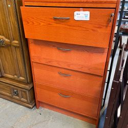 (In Store) Wood Grain Lateral Filing Cabinet