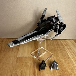 Lego Star Wars Imperial V-wing Starfighter (7915) — 100% complete with minifigs