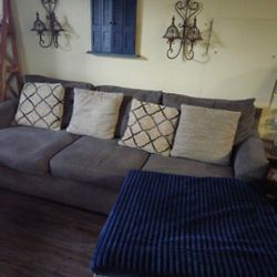 Sofa with Pillows