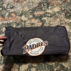 Vintage San Diego Padres Duffle Bag  