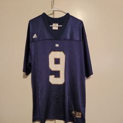 Vintage Adidas Notre Dame Football Jersey, Mens Sz Large $35, Pls Read Description!