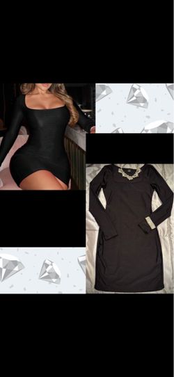 Black Long Sleeve Dress 🎃 size small