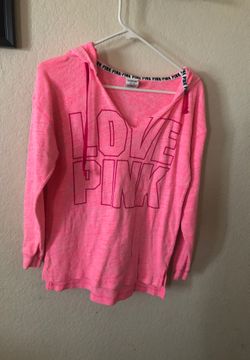 XS sweater love pink VS