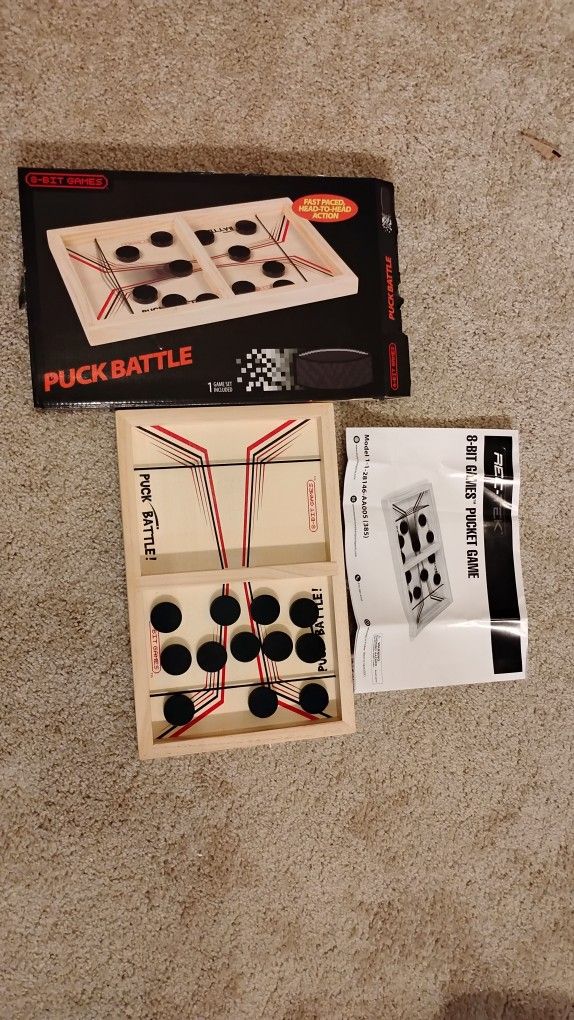 REC-TEK Wood Pucket Game