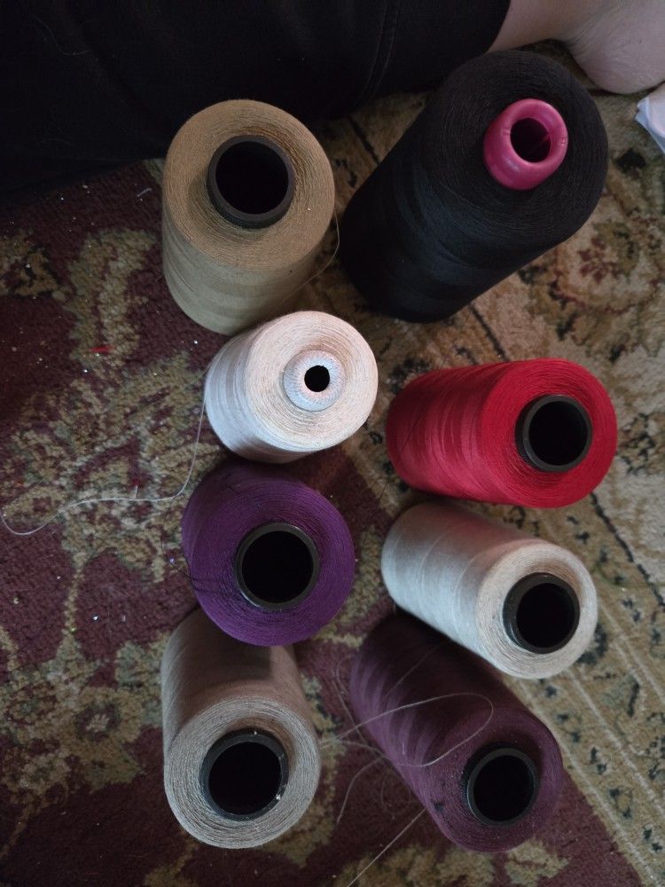 6000 yard spools of Thread.
