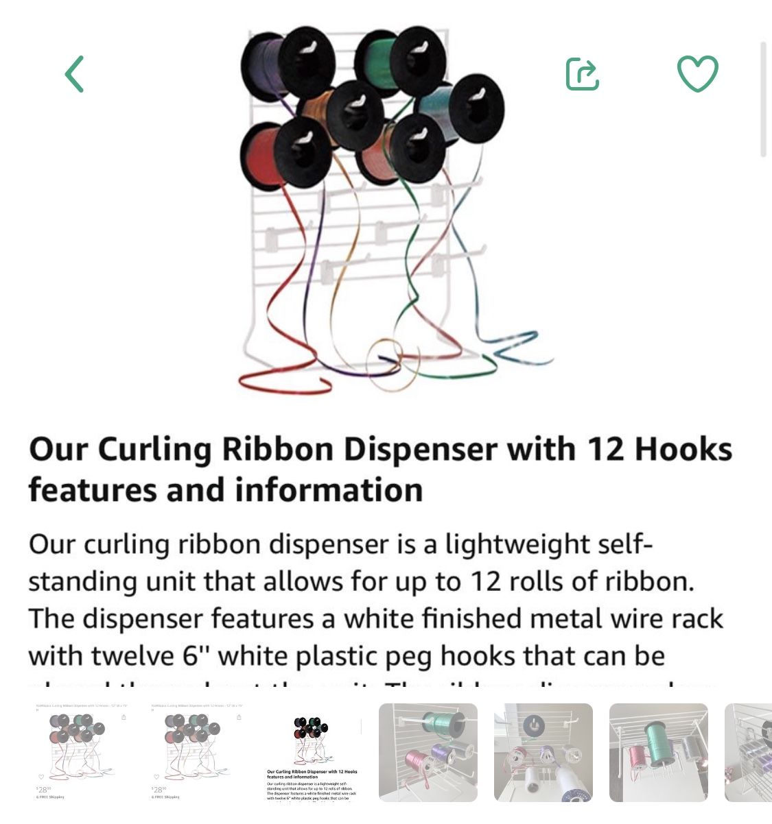 Ribbon Holder