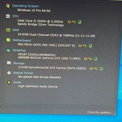 Gaming PC (Read Desc)