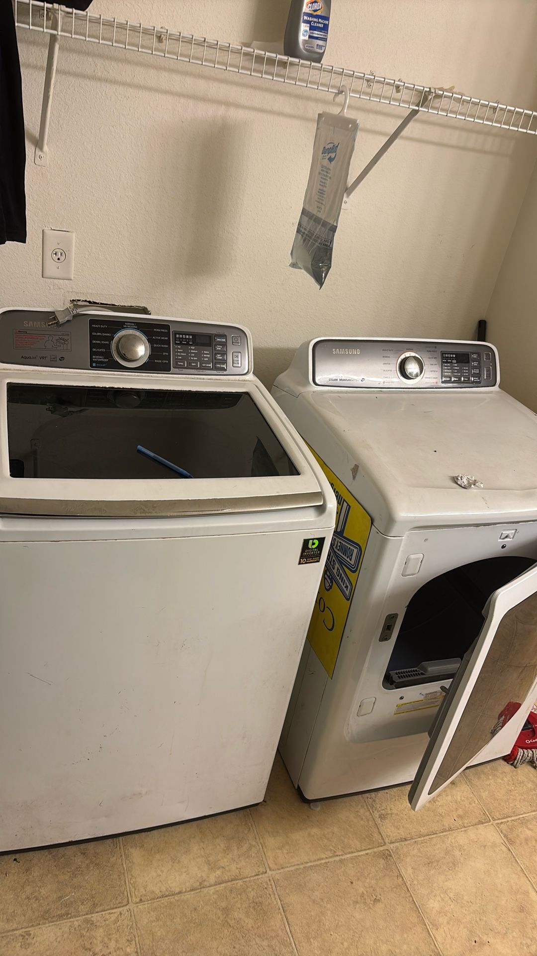 Wash And Dryer Set 