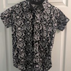 Gothic Button Up Handmade 