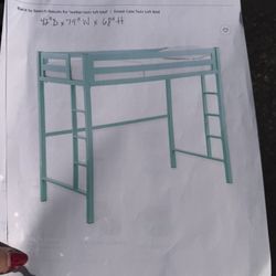 Twin Loft Bed 