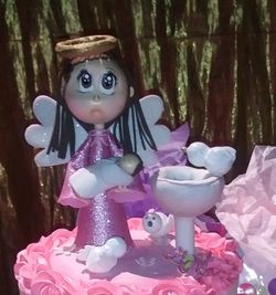 Decoración pastel bautizo...cake decorations