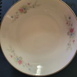 Florenteen Fine China Set Of 4 Small Saucers