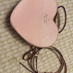 Kate Spade Light Pink Heart Purse