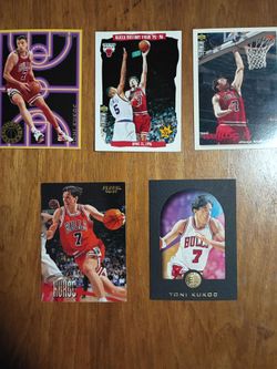 Tony kukoc  cards