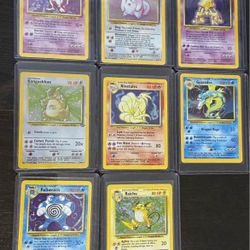 Pokemon Hologram Cards