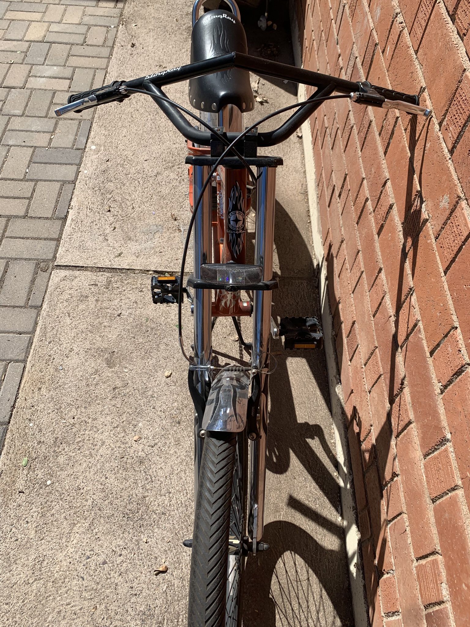 Classic Old School Schwinn StingRay Bike Orange