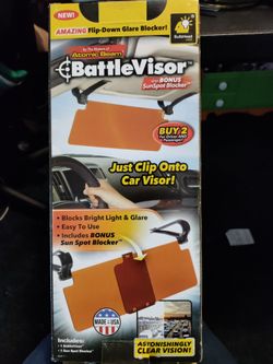 Sun visor    battle viser