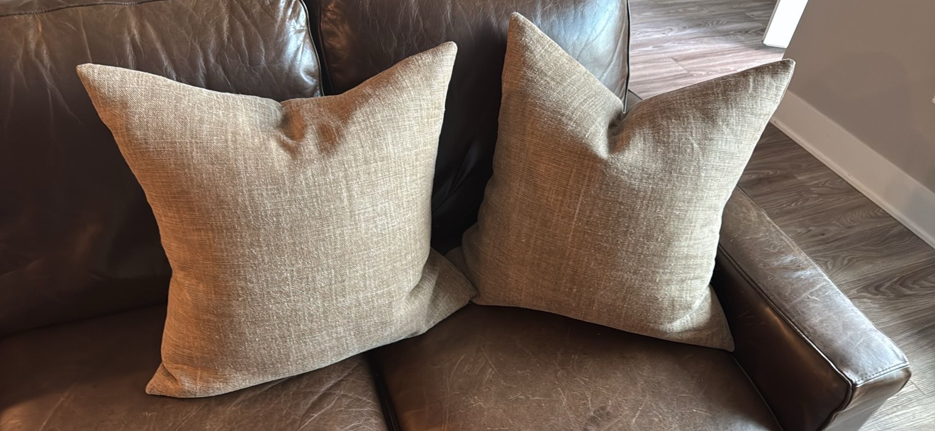 Pottery Barn Belgian Linen Couch Pillow