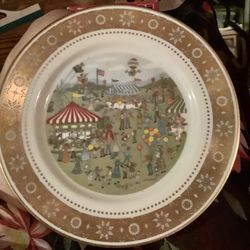 Franklin Porcelain Plate
