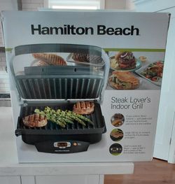 Hamilton Beach Steak Lovers Indoor Grill