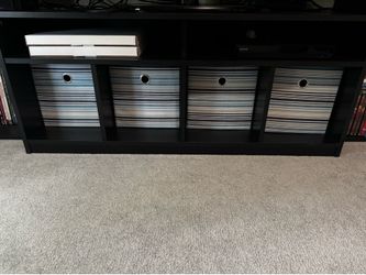 Black Wooden tv stand