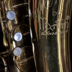 Indiana By Martin Alto Saxophone With Selmer Case