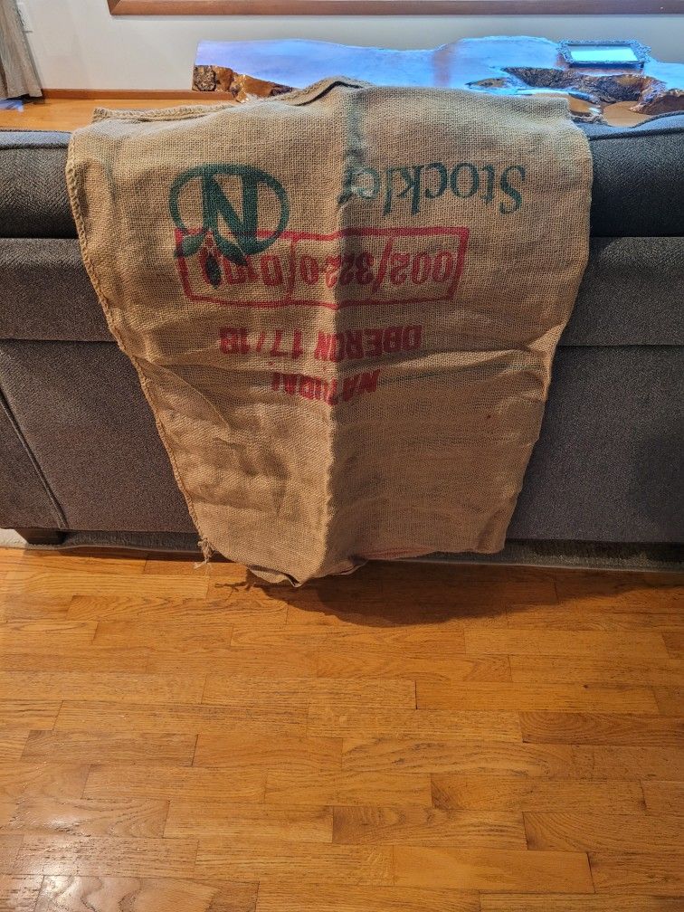 8 Burlap Sacks We Used For Gunny Sack Races