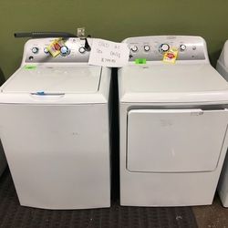GE Washer/Dryer Set 8W