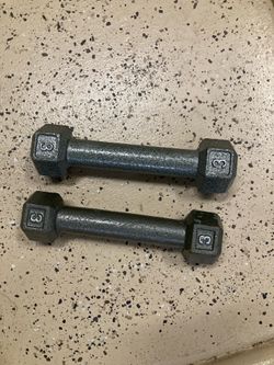 3lb Dumbell Weights