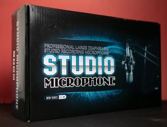 ~NEW~ Studio Mic Series Professional Large Diaphragm Studio Recording Microphone