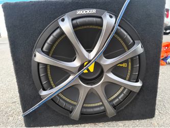 Kicker and amp 800w