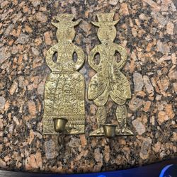 Danish Bronze Sconces