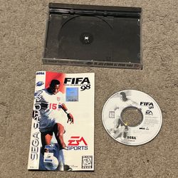 FIFA Road to World Cup 98 Sega Saturn - CIB Complete w/ Manual