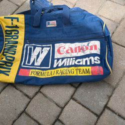 Rare  '80s Formula 1 Duffle Bag