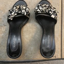 Liz Claiborne Heel Sandals Sz 6.5