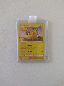 General Mills Cinnamon Toast Crunch Pokemon 25th Ann. Foil Pikachu